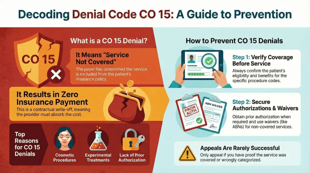 CO-15 Denials code